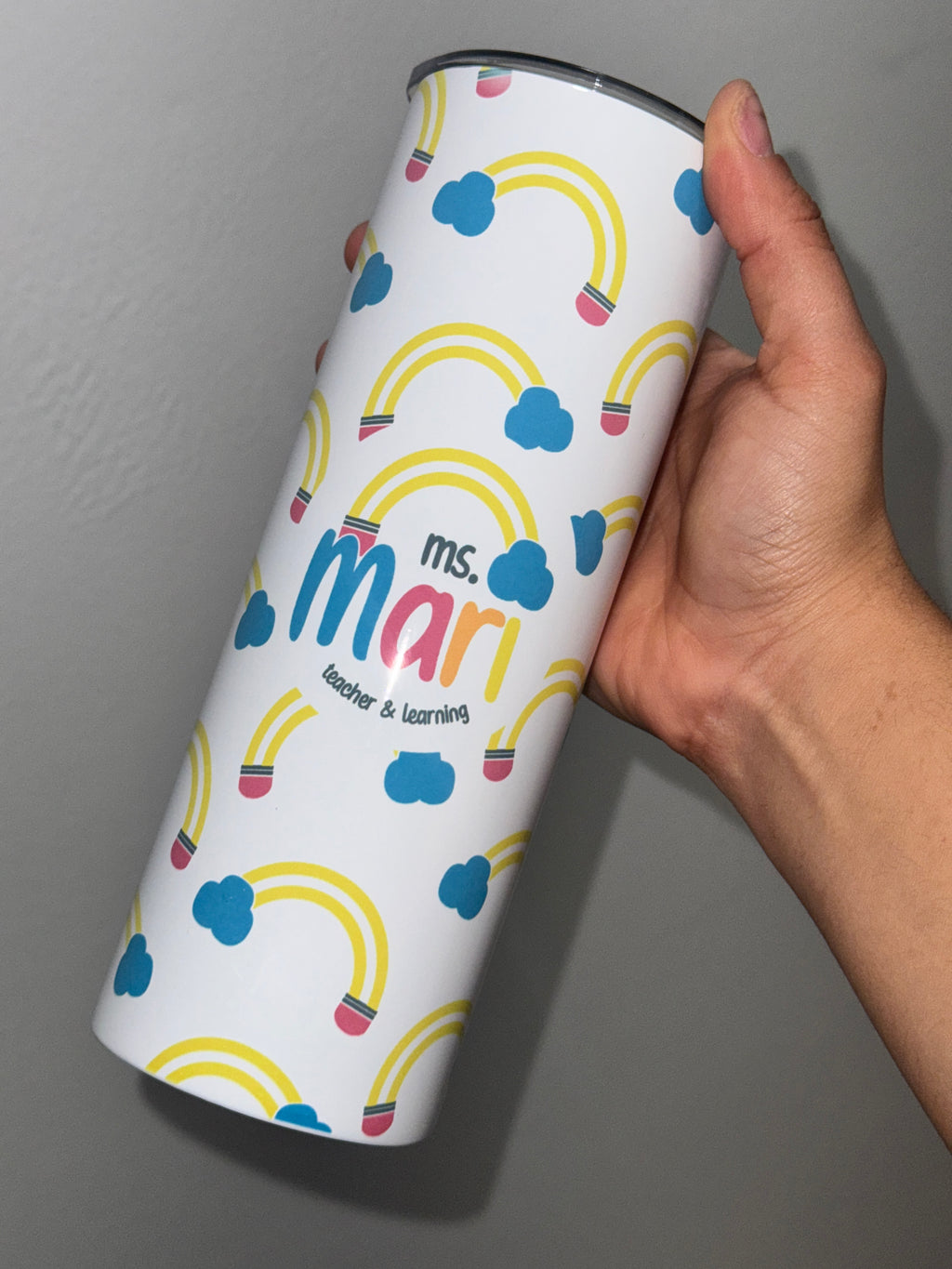 Termo de 20 oz con nombre personalizado