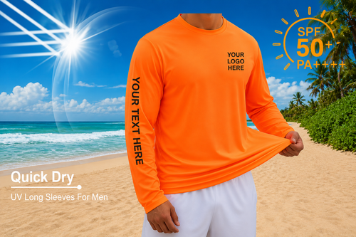 Contractor Plus - 10 UV Protection Long Sleeve Work Shirts with 3 Prints | Contractor Plus