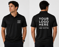 POLO CON ESTAMPADO FRONT AND BACK